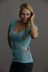 Angel Wings V-Neck